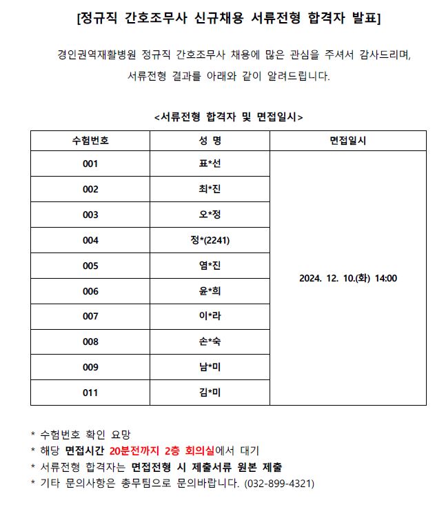 정규조무사